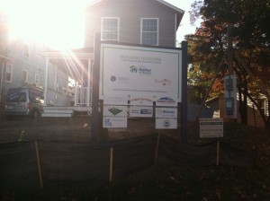 front view of the house on Liberty Street!