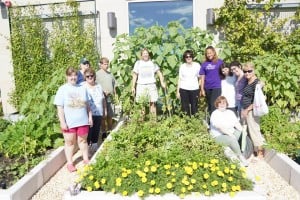 Middletown Garden Club members with MARC staff and consumers!
